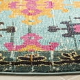 thumbnail image 3 of SAFAVIEH Monaco Sally Geometric Area Rug, Blue/Multi, 6'7" x 6'7" Round, 3 of 5