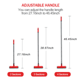thumbnail image 7 of SUPTREE Floor Scrub Brush Deck Brush with Long Handle for Bathroom Shower Outdoor Cleaning Brush, 7 of 7