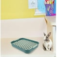 Rabbit Litter Box Grid Potty Trainer, 10.8 x 7.4 Inches, Guinea Pig