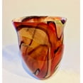 thumbnail image 1 of Red Art Glass Vase, 1 of 1
