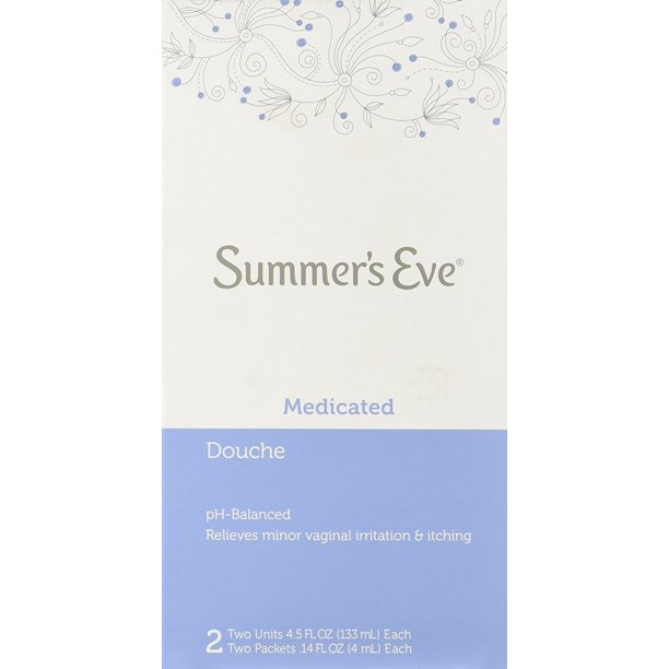 Summer's Eve Douche Medicated pHBalanced Relieves minor Vaginal