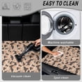 thumbnail image 4 of KUIFORTI Brown Camo Car Trunk Liner 29" x 39" Polyester Dustproof All Weather Trunk Protection Cargo Liner Anti-Scratch Auto Trunk Protective Mat Universal Fit, 4 of 7