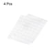 thumbnail image 3 of Tornillos Agujeros Tapa Pegatinas, 21mm Diámetro PVC Auto Adhesivo Cubiertas Tapas para Madera Muebles Gabinete Estante Armario, Blanco 4 Hoja/216uds, 3 of 5