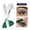 Green, variant on Kokovifyves 10g 2 In 1 Double Ended Mascara, Glitter Matte Colorful Mascara, Diamond Volumizing Lengthening Curling Long Lasting Eyelash Makeup