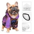 thumbnail image 3 of Sikiie Closeup Honeybee on Flower Dog Hoodie,Dog Clothes,Dog Sweatshirt ,Dog Shirt, Dog Clothes for Puppy Kitten Small Dogs Cats-XX-Large, 3 of 7