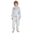 thumbnail image 2 of Vzayyk 4T-14Y Size Aviliable Cozy One-Piece Footless Sleeper Pajama Hiking and Nature Elements, 2 of 8