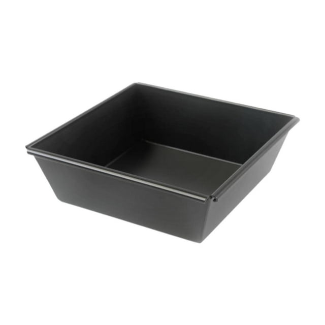 Bandeja rectangular para pizza, bandeja elevada de aleación de aluminio para hornear pan, bandeja para pizza profunda 9 pulgadas