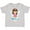 AC-Heather Grey, variant on Inktastic Cute Fairy, Brown Hair, Fairy Sitting On Mushroom Girls Toddler T-Shirt