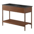 thumbnail image 3 of Zaire 48" Double Sink Bathroom Vanity in Walnut Black, 3 of 10