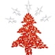 thumbnail image 1 of Bombillas de plástico Boao para árbol de Navidad, 100 unidades, con 5 estrellas, color rojo, 1 of 5