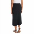 thumbnail image 3 of Hilary Radley Ladies' High Waist Pull On Skirt, Black Medium, 3 of 3