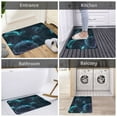thumbnail image 6 of Uemuo Ice blue light spot jellyfish Printed Door Mat Indoor Doormat 16"x24",Front Back Door Mats Non Slip Entrance Rugs,Inside Doormats for Entryway, 6 of 9
