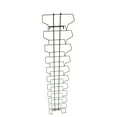 thumbnail image 5 of Used. 8" Wide Pocket (Fits 7x5", 44 Pockets) Horizontal Greeting Card Display Spinning Greeting Holiday Card Rack Floor Stand. Pocket Size: 8"Wide X 7.5+"High, 44 Pockets. 11712-BLACK, 5 of 5