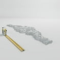 thumbnail image 6 of Ekena Millwork 36 3/4"W x 9 3/4"H x 1 3/8"P Large Scroll Center with Scrolls, 6 of 6