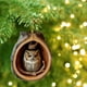 thumbnail image 5 of Adornos navideños acrílicos | Adornos colgantes redondos religiosos para árbol de Navidad | Decoración festiva para el hogar, 5 of 5