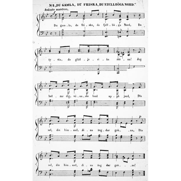 Du Gamla Du Fria Lyrics