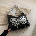 thumbnail image 1 of Bolsos de hombro con lazo para mujer, mochila multifunción de cuero PU para niñas adolescentes, mochilas escolares femeninas, bolso de mano de viaje Fivean unisex, 1 of 2