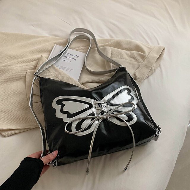 Bolsos de hombro con lazo para mujer, mochila multifunción de cuero PU para niñas adolescentes, mochilas escolares femeninas, bolso de mano de viaje Fivean unisex