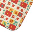 thumbnail image 5 of Pioneer Flower Floral Print Pattern Kitchen Dish Drying Mat 1 Pack, Ultra Absorbent Microfiber Drainer Mat, 16"x18", 5 of 6