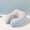 Blue, variant on Ergonomical Slow Rebound Memory Foam Neck Pillow for Travel or Office Relieve Cervical Spine Pressure Summer Sleeping Pillow