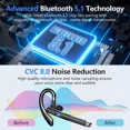 thumbnail image 3 of Egocio Inalambricos Audifonos Bluetooth In-ear Reduc-ruido, 3 of 8