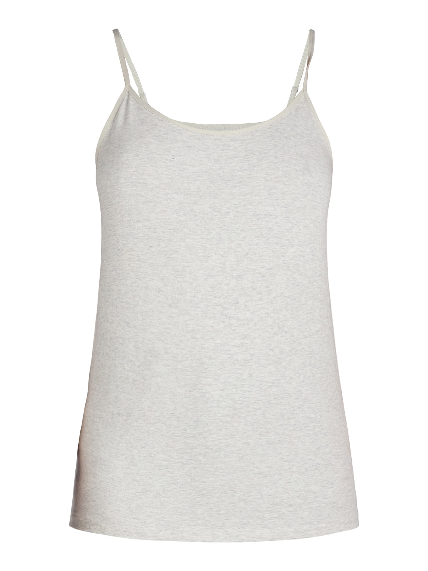 Time and Tru Women's Cami with Adjustable Straps, 5-Pack
