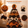 thumbnail image 3 of DIY Halloween Quilted Fabric Tree Kit, 3D Padded Patchwork Sewing Craft Kit for Tabletop, Mantel & Seasonal Home Decor, Gift for Crafters, 3 of 7
