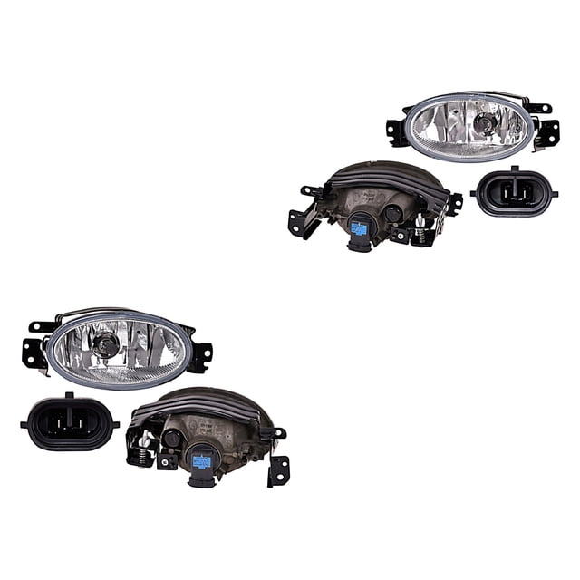 Par de Faros Para Niebla Honda Civic 2013 A 2014 DEPO Izquierdo Derecho Delantero