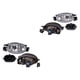 thumbnail image 1 of Par de Faros Para Niebla Honda Civic 2013 A 2014 DEPO Izquierdo Derecho Delantero, 1 of 4