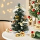 thumbnail image 1 of Christmas Decorations Desktop Ornaments 20cm Gold Miniature Christmas Tree Potted Plants Office Scene Arrangement, 1 of 6