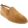thumbnail image 6 of Minnetonka Men's Twin Gore Sheepskin Slippers 10 M Golden Tan, 6 of 6