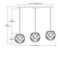 thumbnail image 3 of Elk Lighting - Three Light Pendant - Coastal Inlet - 3 Light Pendant in, 3 of 3