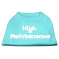 thumbnail image 1 of High Maintenance Screen Print Shirts  Aqua Xxxl(20), 1 of 1
