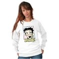 thumbnail image 4 of Betty Boop Sassy Cute Retro Toon Women Plus Size Sweatshirt Brisco Brands 2X, 4 of 5