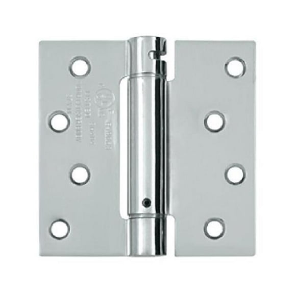4 x 4 in. Spring Hinge Steel-US26