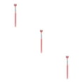 thumbnail image 2 of relayinert Macaron Color Toothbrush Vibrant And Stylish Plastic Three Head Toothbrush For Cleaning 418 Girl Pink Adult 3Set, 2 of 6