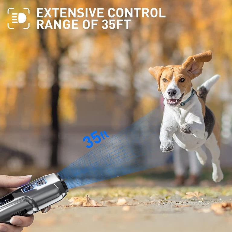 Ultrasonic Dog Repeller Dog Bark Deterrent Devices Rechargeable