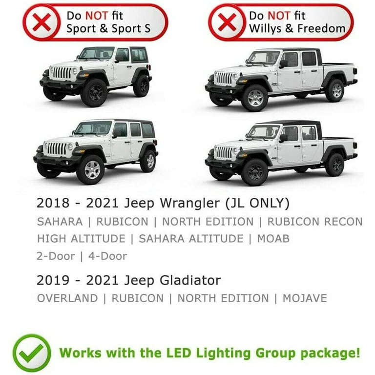LED zijknipperlichten Voor Jeep Voor Wrangler JL 2018-2022 Dynamische
