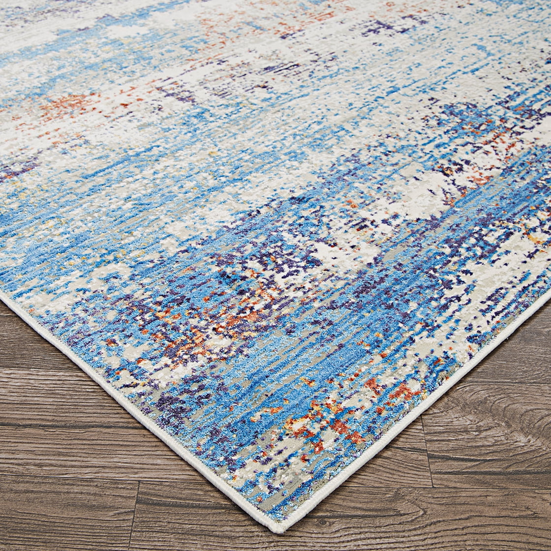 Couristan Vibrata Rythmic Multi-Pastels Runner Rug