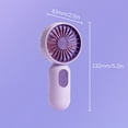 thumbnail image 6 of XGFHYJEH Hand Held Fan, Mini Fan Handheld, Hand Held Fan Rechargeable, Portable Folding Hand Held Cooling Fan, 6 of 6
