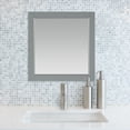 thumbnail image 4 of Altair Design Maribella 34" Rectangular Bathroom Wood Framed Wall Mirror in Gray, 4 of 10