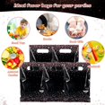 thumbnail image 4 of Bolsas de regalo Party Favor Pasimy, color negro y oro rosa, 50 unidades, 4 of 6