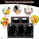 thumbnail image 4 of Bolsas de regalo Party Favor Pasimy, color negro y oro rosa, 50 unidades, 4 of 6