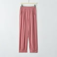thumbnail image 2 of aidice Lounge Pants for Women Pajamas Comfy Elastic Waisted Loose Soft Homewear Pjs Trousers with Pockets, 2 of 9