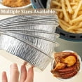 thumbnail image 3 of Reusable Aluminum Foil Air Fryer Liners, Non-Stick Round Oil-Proof Liners with Edge Binding for Air Fryer, Steamer Basket, Instant Pot, Oven & Grill, 3 of 7