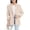 Beige, variant on AWZXDE Girls' Blazer Kids Suit Jacket Long Sleeve Notched Lapel With Inner Pocket Open Front Chic Casual School Outfit 3-14Y Red,13-14 Years