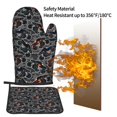 thumbnail image 5 of Xecao Cool Off-Road Vehicle Pattern Oven Mitts and Pot Holders Sets Heat Resistant Silicone Oven Mittens Extra Thicken Long Kitchen Cotton Oven Glove for Cooking, 5 of 7