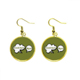 thumbnail image 1 of Daily Language chatear adios saludos Ear Dangle Golden Drop Earring Jewelry Mujer Unbranded M, 1 of 3