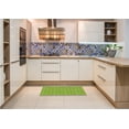 thumbnail image 5 of Ahgly Company Indoor Square Patterned Hummingbird Green Area Rugs, 6' Square, 5 of 6