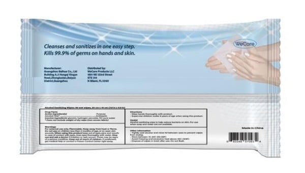 Wecare 75 Ethyl Alcohol Disinfecting Wipes Pack 50 Wipes Per Pack Walmart Com Wecare 75 Ethyl Alcohol Disinfecting Wipes Pack 50 Wipes Per Pack Walmart Com